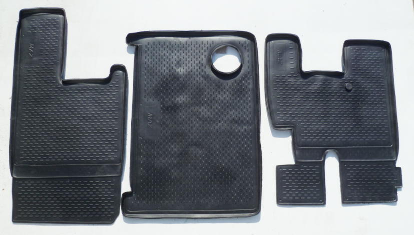 купить Коврики пола кабины ЕВРОМАЗ из 3-х (полиуретан)