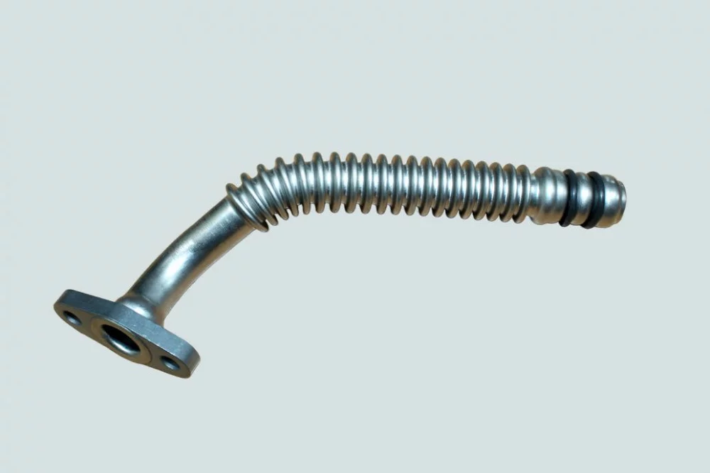 фото трубка слива масла с турбины (isf2.8) 4994821/5297748/5297747/5340176 oem 4994822 