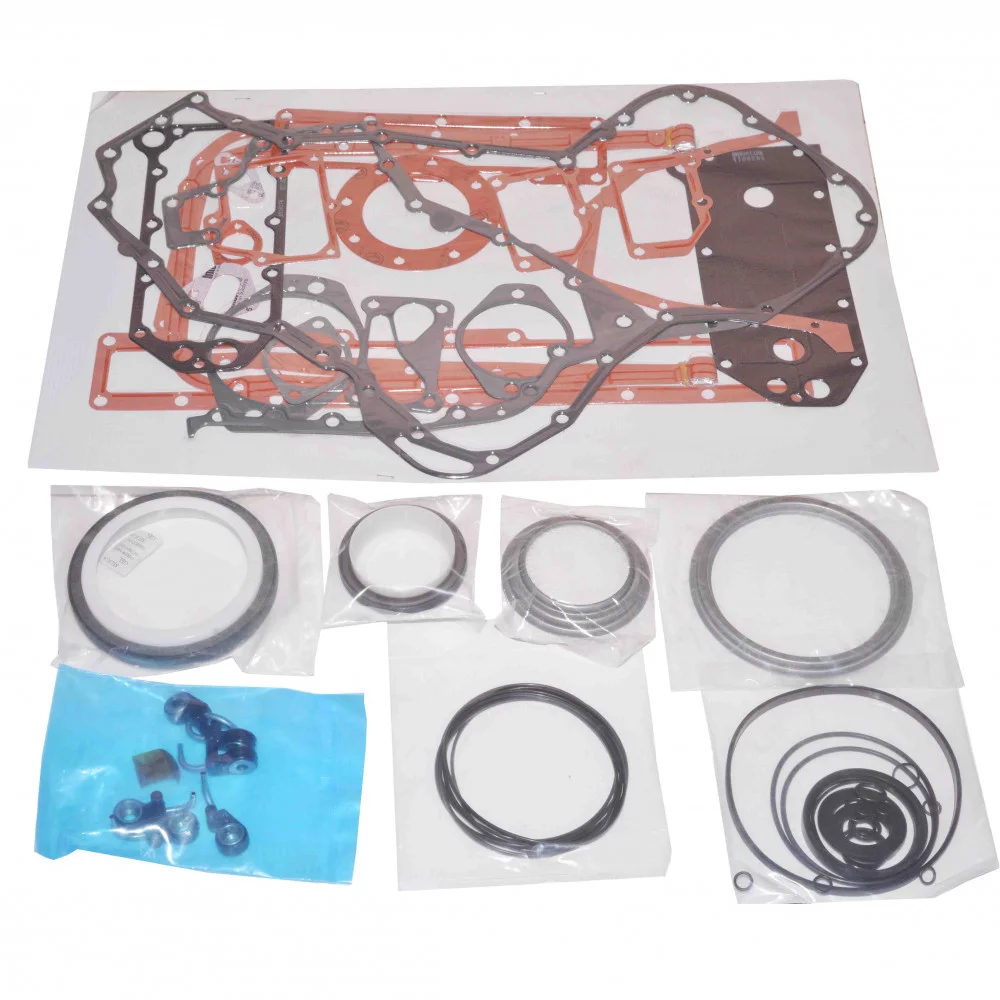 фото комплект прокладок двигателя нижний (6isle) 4089889/ 4089959 dvmark 4089759 